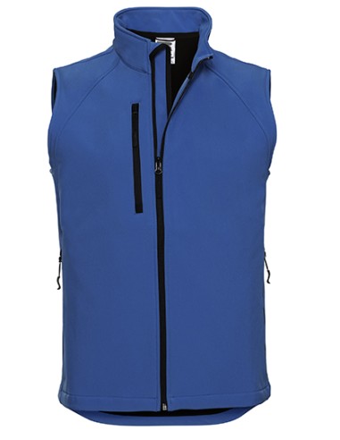 RUS-0R141M0-Mens Softshell Gilet